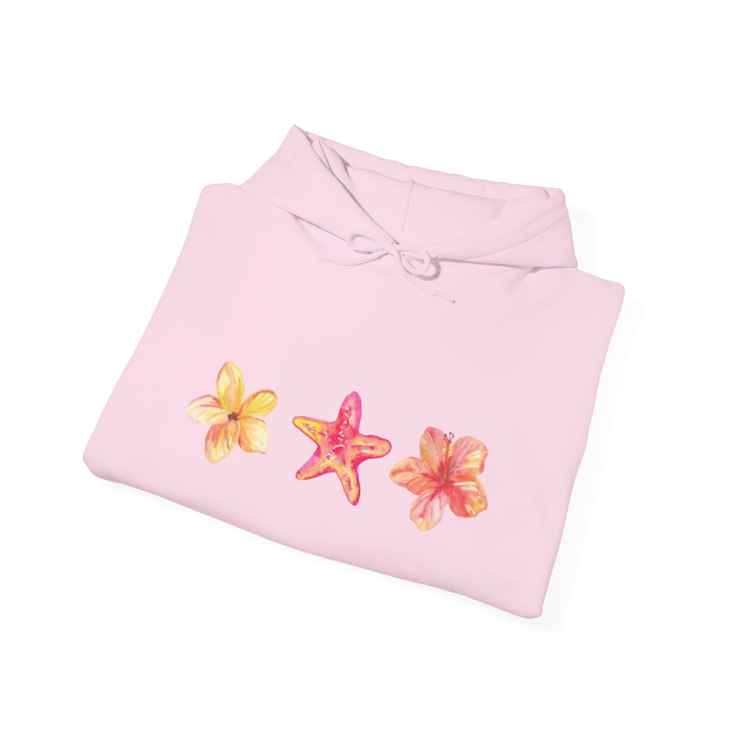 Sunkissed Hibiscus Flower Hoodie