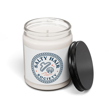 Salty Hair Society Candle | Soy Jar Candle, Coastal Summer Aesthetic
