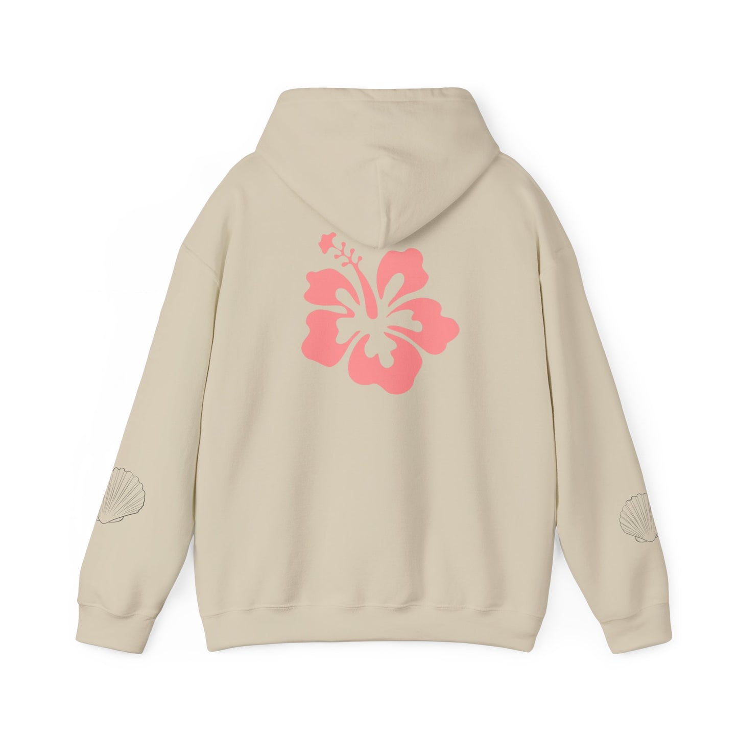 Sunkissed Hibiscus Flower Hoodie